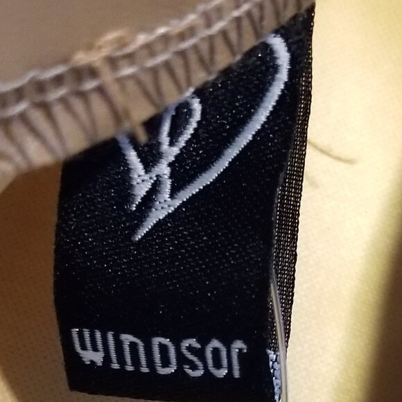 Windsor Tan Natural Vegan Faux Leather Skirt Women Small Club Party NWT - Picture 5 of 6